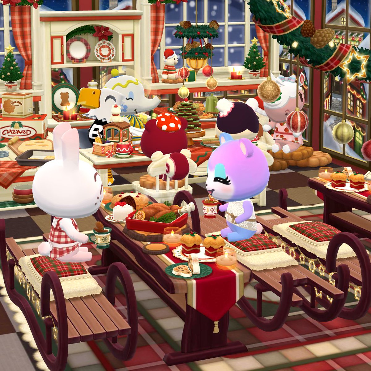 mingh_AC's tweet photo. Decorated and redecorated my cabins and my terrains. Free LTs goes crazy🔥 and I’m so glad I can get my Christmas terrain layout back bc I didn’t wanna lose my previous one. This new app is so generous lmfao about time https://t.co/Lbz6tgvLdq