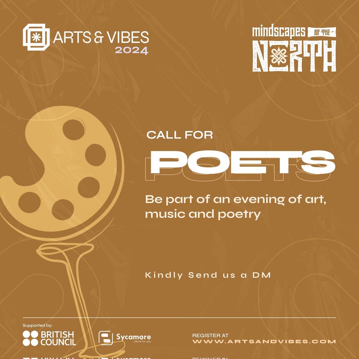 Want to perform poetry at Arts and Vibes 2024 in Kaduna? Shoot us a DM. 

#artsandvibes24 #mindscapesofthenorth