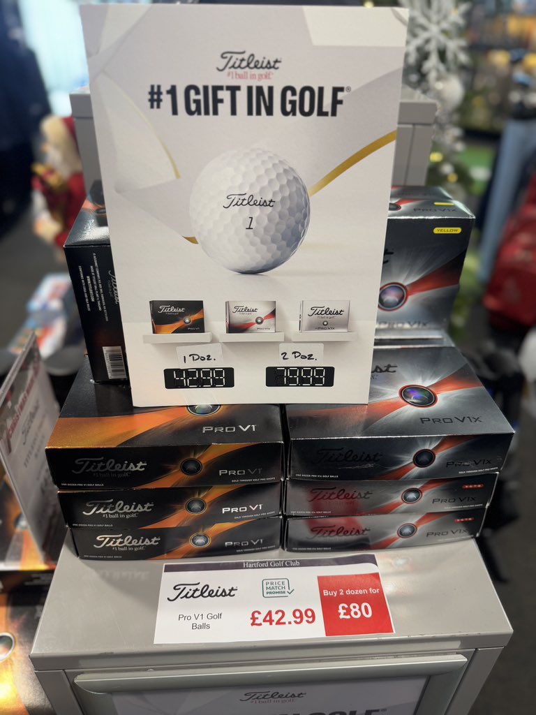 HartfordGolfC's tweet image. Just 22 more shopping days until Christmas!! 🎁

We have plenty of gift ideas in store, here is so more inspiration!! 

We’re open late every day &amp;amp; we can give you honest, expert advice….

Shop local, shop right this Christmas at #hartfordgolf