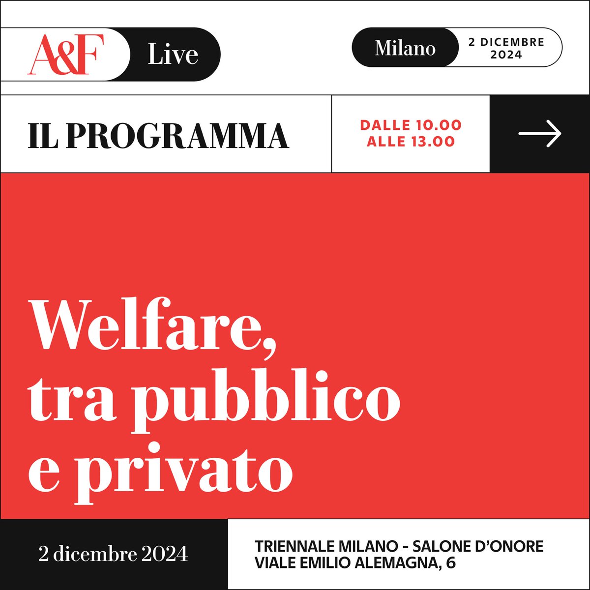 EMassagli's tweet photo. Tra poco nella splendida cornice della @triennalemilano ospite di @RepubblicaAF #AFlive per parlare del futuro del #welfareaziendale, oggi anche su @LaRepubblica_it https://t.co/gvedAdRvpq @aiwa_welfare https://t.co/FvbgdarEZd