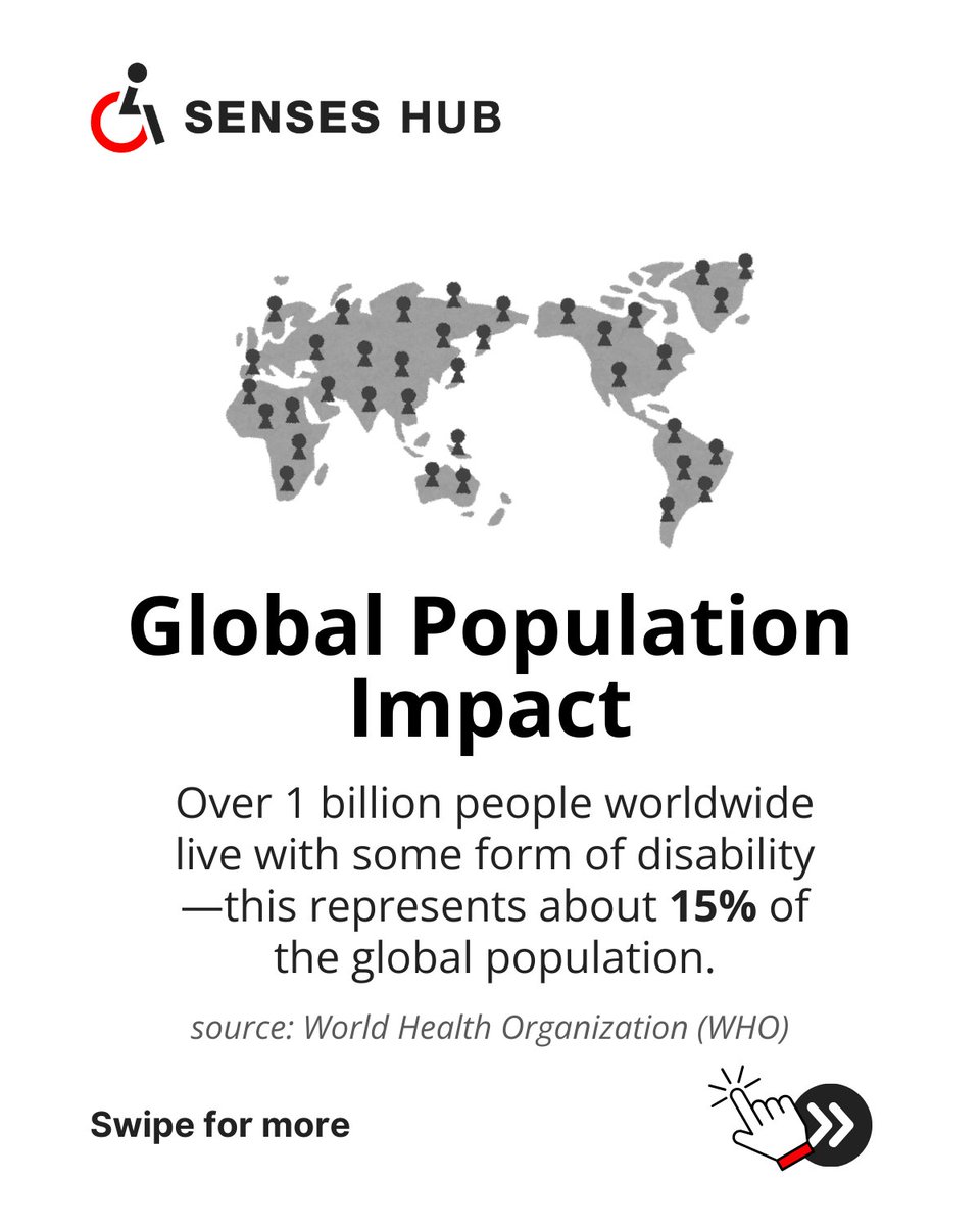 senses_hub's tweet photo. Did you know that Assistive Technology can boost workplace productivity for persons with disabilities by up to 30% and significantly improve the quality of life for 80% of users?
Let’s keep breaking barriers together!💡💪🏿
#AtForAll #IDPD2024 https://t.co/Th7VQgOOP8