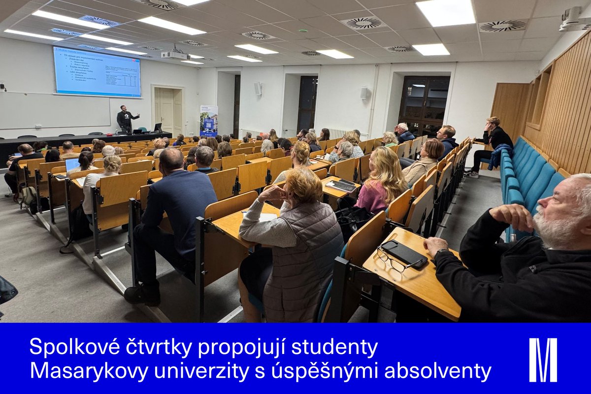 Masarykova univerzita (@muni_cz) on Twitter photo Spolek absolventů a přátel Masarykovy univerzity a studentský spolek MUNIE společně organizují cyklus přednášek a debat s názvem Spolkové čtvrtky.
V listopadu si mohli zájemci poslechnout absolventa <a href="/FI_MUNI/">Fakulta informatiky MU</a> Kamila Malinku, který mluvil o deepfakes: muni.cz/go/2288e3 Spolek absolventů a přátel Masarykovy univerzity a studentský spolek MUNIE společně organizují cyklus přednášek a debat s názvem Spolkové čtvrtky.
V listopadu si mohli zájemci poslechnout absolventa <a href="/FI_MUNI/">Fakulta informatiky MU</a> Kamila Malinku, který mluvil o deepfakes: muni.cz/go/2288e3