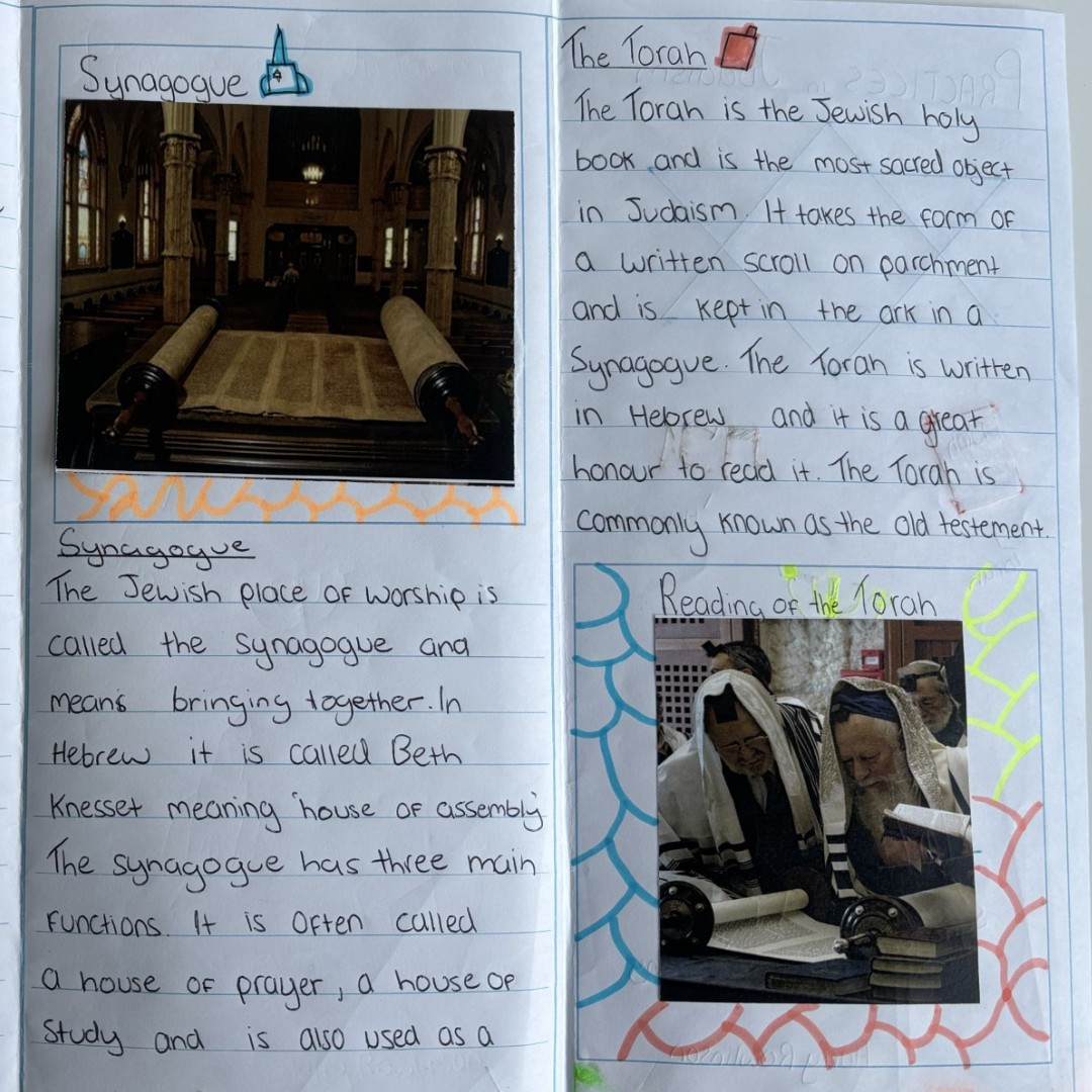 SalesianAcademy's tweet photo. 🕍In #ReligiousEducation last week, our Year 10 pupils were working creatively.
They demonstrated their knowledge and understanding of the Synagogue within Judaism.
#CreativeRE #SASJBShines #Synagogue #FaithInFocus https://t.co/e8qsMvnvqe
