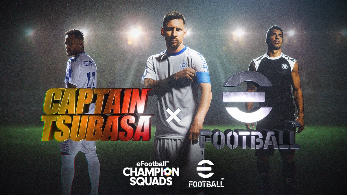 ／
Announcing an eFootball™ and Captain Tsubasa Collaboration!
＼

Get ready for an ultimate collaboration: the beloved football manga "Captain Tsubasa" meets eFootball™ in an exciting new partnership!

All the fun kicks off following maintenance on 5 December!
#eFootball