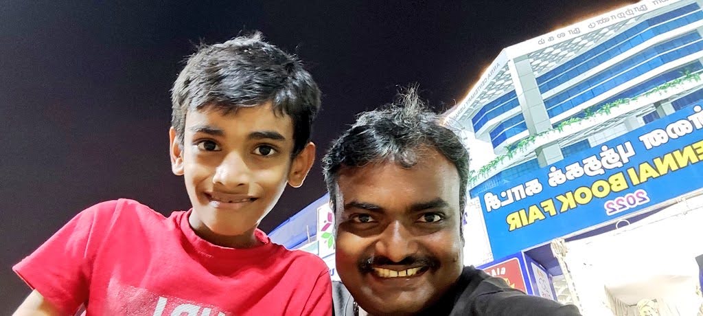kalaiyalan's tweet photo. "Appa, will you be at home for my birthday?" My eldest son Maruthan had been asking me this question repeatedly for a month while I was working in Hyderabad. Each time, I replied, "I’ll try Maruthan". Unfortunately, I couldn’t make it.

It is his 12th birthday. I called him to wish him at midnight, just as I was boarding a flight from Mumbai to Hyderabad. I sensed a hint of sadness in his voice.

To console him, I said, "Don’t worry, every day is like a birthday for us if we choose to celebrate it that way. Get some rest and go to school in the morning."

"Okay, Pa," he replied with a smile.

Now I'm in the final phase of #Game_Changer works @ Hyderabad. From here, I wish my son Maruthan a very happy and prosperous birthday! 😊❤️