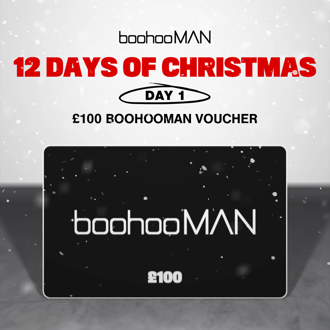 DAY 2: boohooMAN's 12 days of Christmas is here 🎄

Its day 2 and we are back with another £100 voucher guys 🫶

Follow <a href="/boohooMAN/">boohooMAN</a> 
Like this post ✅
Comment #BHM12DAYSOFCHRISTMAS

Competition open worldwide 
T&amp;C's apply bit.ly/48Xvy1A