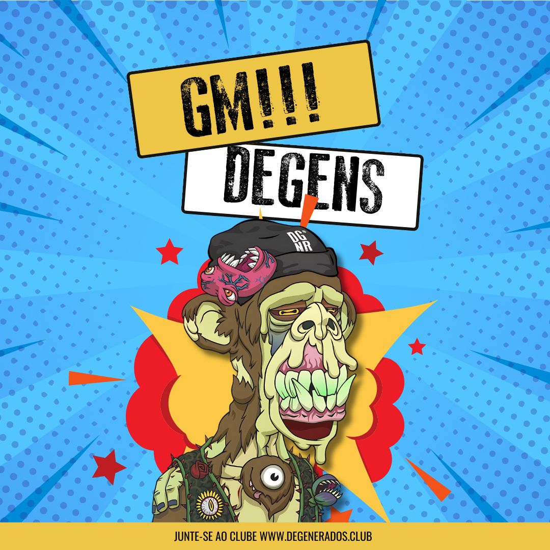 degeneradosclub's tweet image. GM DEGENS! 🚀

Os NFTs tão voltando com tudo! 🎨📈 A bull run tá trazendo esses ativos de volta aos holofotes, @BoredApeYC registrou um impressionante ganho semanal de 75,79% que está chamando a atenção da galera!

Veja mais no MANA A MANO hoje às 10h!