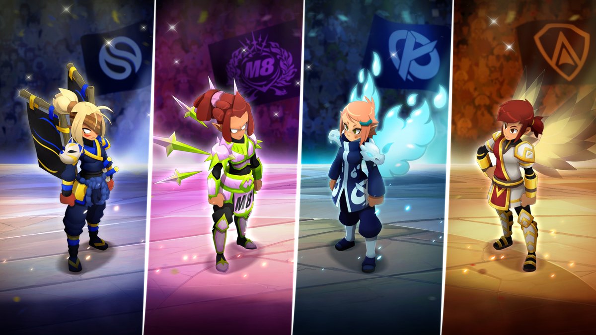 Soutenez votre équipe pour le #BackToRush ! 💪

Costume, paire d'ailes et bien d'autres ...  Il est l'heure de vous équiper aux couleurs de vos généraux et officiers ! 🫡

La moitié des fonds reviendra aux clubs des équipes concernées. 

🔎: dofus.com/fr/mmorpg/actu…

🛒 :