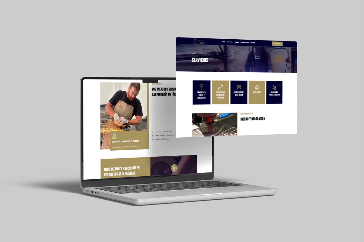 ¡Descubre el nuevo diseño web de Metálicas Madul, creado por Nimio Estudio! 🛠️🔩 metalicasmadul.com

Reflejamos su compromiso con la calidad y cercanía en un sitio moderno y funcional. 💻✨ ¿Necesitas una web a medida? ¡Hablemos!

#DiseñoWeb #MetálicasMadul #NimioEstudio
