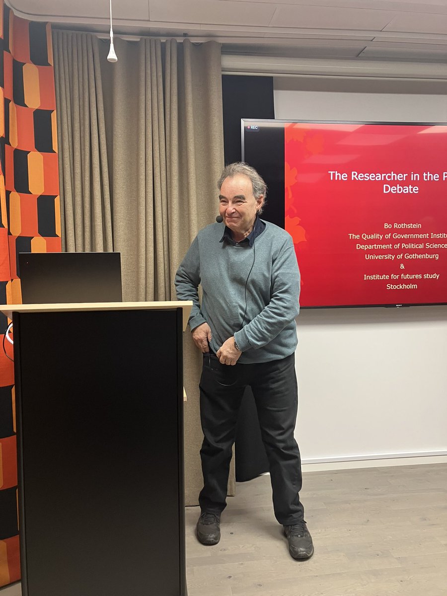 Waldemar Ingdahl (@waldemaringdahl) on Twitter photo Getting ready for Bo Rothstein and the public debate. What can we learn for #scicomm? <a href="/Framtidsstudier/">Inst. för framtidsstudier/Inst. f. Futures Studies</a> Getting ready for Bo Rothstein and the public debate. What can we learn for #scicomm? <a href="/Framtidsstudier/">Inst. för framtidsstudier/Inst. f. Futures Studies</a>