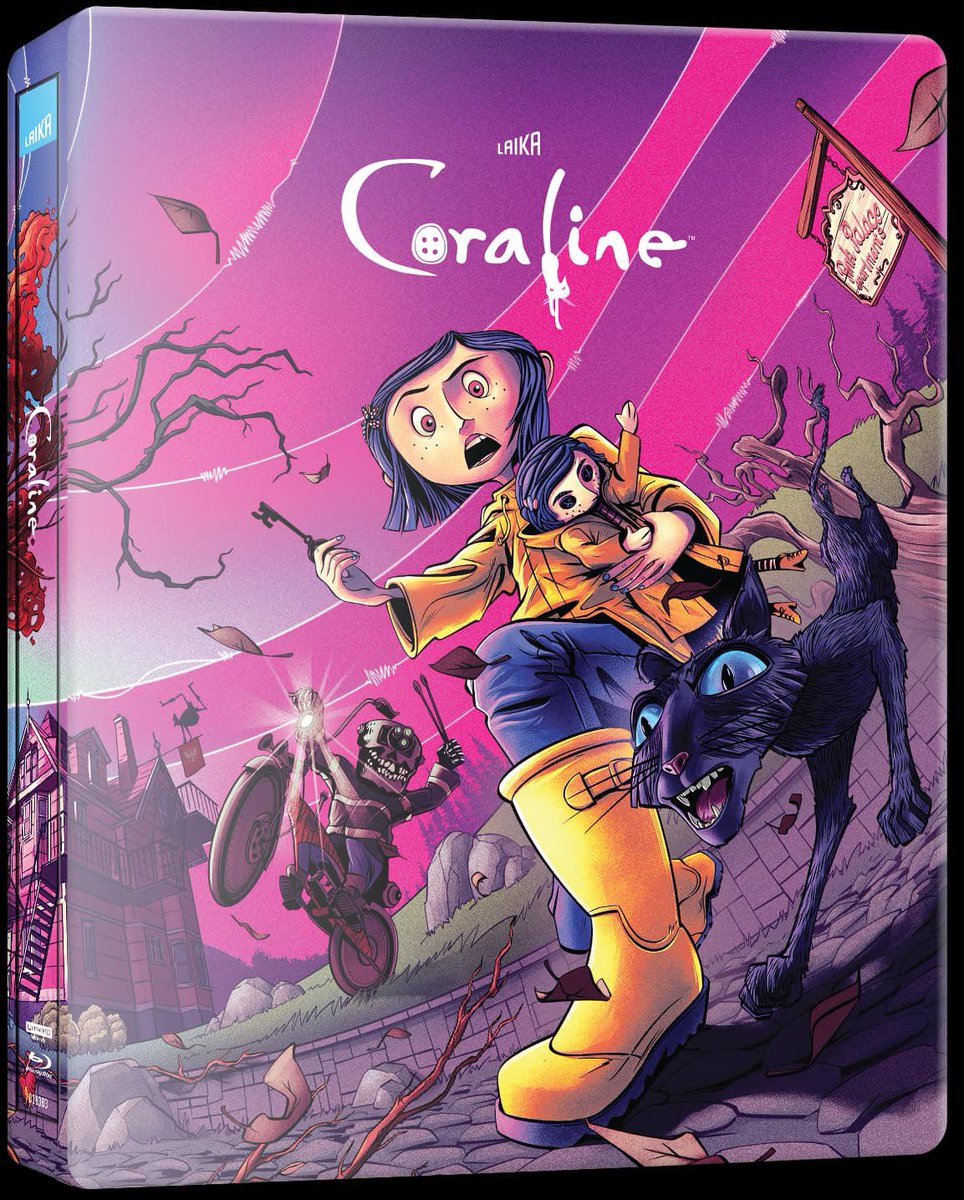 We’ve got one very special Coraline 4K steelbook to give away thanks to our friends at <a href="/fetchpublicity/">Fetch Publicity</a> 🗝 🐈‍⬛

All you have to do is FOLLOW <a href="/filmhoundsmag/">FILMHOUNDS Magazine</a> and RT this post to win!

The new Coraline steelbook is on sale now but enter by Monday December 9th for your chance to win!