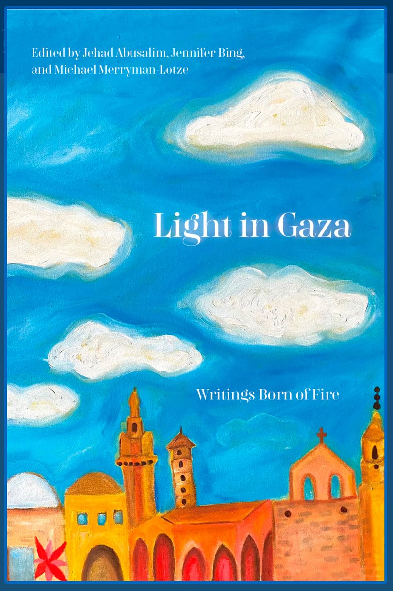 ProfSunnySingh's tweet image. Today’s #readingrecommendation is #LightinGaza edited by @JehadAbusalim et al. It brings together a magnificent polyphony of Gazan voices &amp;amp; is an essential read &amp;amp; reference. 

PS I am teaching it today but I did warn this was a personal list #readpalestineweek