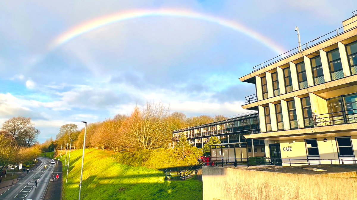 Rather lovely rainbow above the University of York library this morning <a href="/UniOfYork/">University of York</a> 🌈

<a href="/UoYPhilosophy/">UoY Philosophy</a> <a href="/UoY_PPE/">School of PPE (U. of York)</a> <a href="/UoyGrounds/">uoy_grounds_and_gardens</a> <a href="/HRCYork/">HRC York</a>