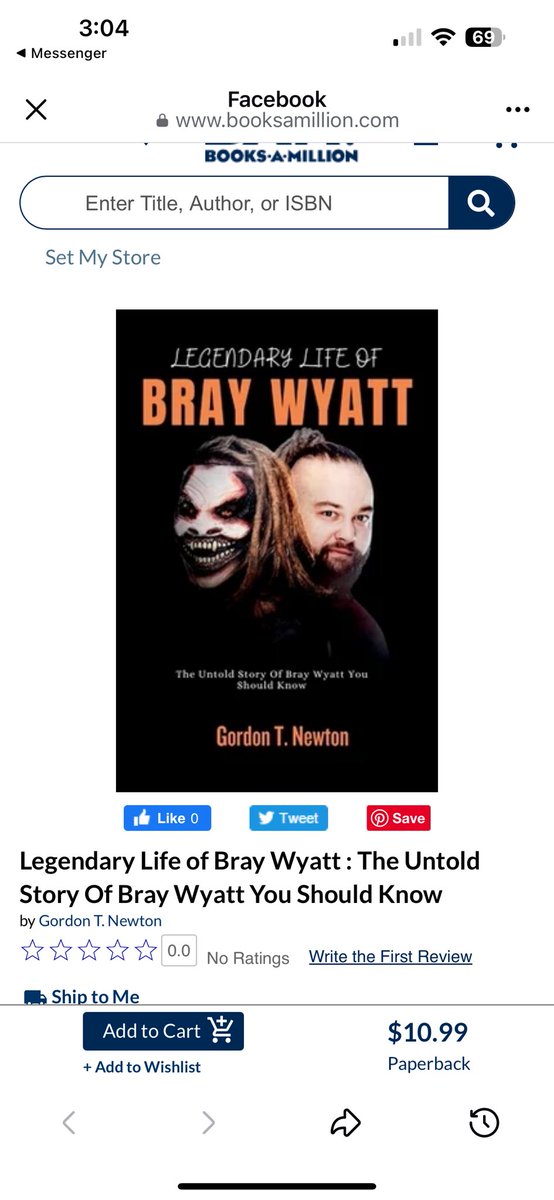 Ok so this just popped up on my ads on fb…..has anyone seen this before?? I never have til now &amp; im wondering how true to his life/career this actually is &amp; if it’s backed by <a href="/WWE/">WWE</a> ?! I want to get it for a copy for my brother depending on legitimacy!!