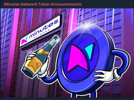 Minutes Network Token — MNT Public Sale and Node Staking a Resounding Success!
62.5 million tokens have been sold and all 3,000 available nodes have been staked!!

📕 Learn more about 📞 Minutes Network:
Corporate Website (minutesnetwork.io)