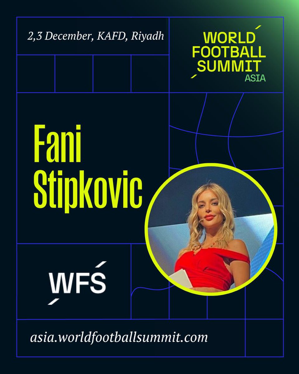 It is truly an honor to be a master of ceremony for the <a href="/WFSummit/">World Football Summit</a> here in the heart of Riyadh at KAFD. This iconic event brings together the brightest minds, visionary leaders, and passionate enthusiasts who are shaping the future of football. ⚽️🙌

I warmly invite you to join me