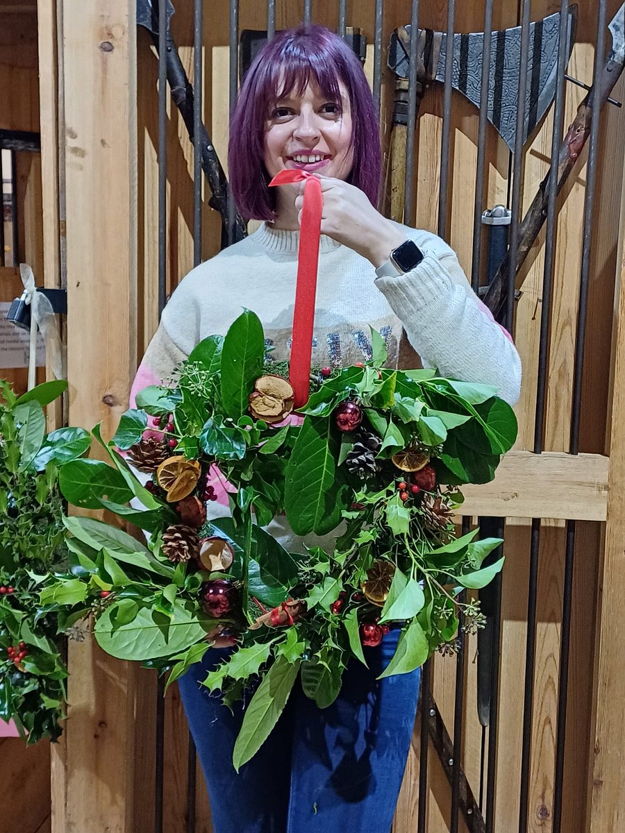 HistoricStaffs's tweet image. Another fantastic Christmas Wreath workshop yesterday 🎁

Look at these beautiful results! A big well done to all our wreath makers this year. We hope they make your house extra festive!

#christmaswreaths🎄 #wemakeevents