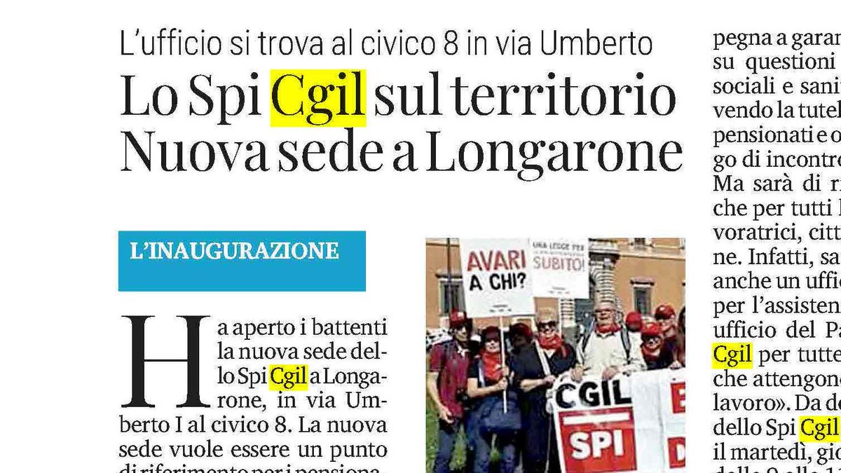 CgilVeneto's tweet photo. 🗞️ RASSEGNA STAMPA CGIL 02/12/2024

https://t.co/fJVsC3OUSs https://t.co/DX73vD8cow