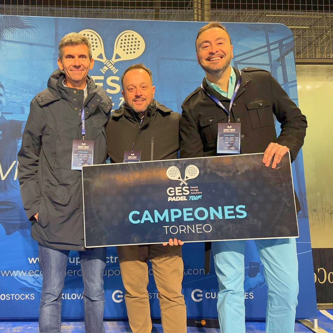 INTERFLEX_SL's tweet image. 🏆 ¡El pasado viernes se jugó la gran final del GES Pádel Tour 2024 de @ElectroStocks ! 🎾
Esperamos poder repetir esta gran experiencia en el futuro. ¡Gracias por hacernos partícipes de esta aventura única! 🙌