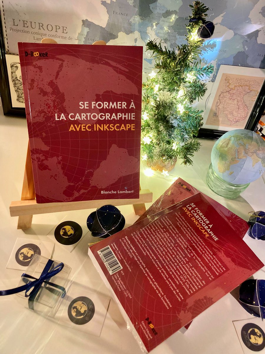 Blanche Lambert (@blambertcarto) on Twitter photo J-2 avant la sortie de « Se former à la cartographie avec Inkscape » 🥹
Il sera disponible en format papier et en e-book sur le site de <a href="/ed_dbooker/">Éditions D-BookeR</a>, et en librairie !
Mais aussi à la FNAC et sur Amazon
Trop hâte d’avoir votre retour !
(Quel staging avec ce sapin) J-2 avant la sortie de « Se former à la cartographie avec Inkscape » 🥹
Il sera disponible en format papier et en e-book sur le site de <a href="/ed_dbooker/">Éditions D-BookeR</a>, et en librairie !
Mais aussi à la FNAC et sur Amazon
Trop hâte d’avoir votre retour !
(Quel staging avec ce sapin)
