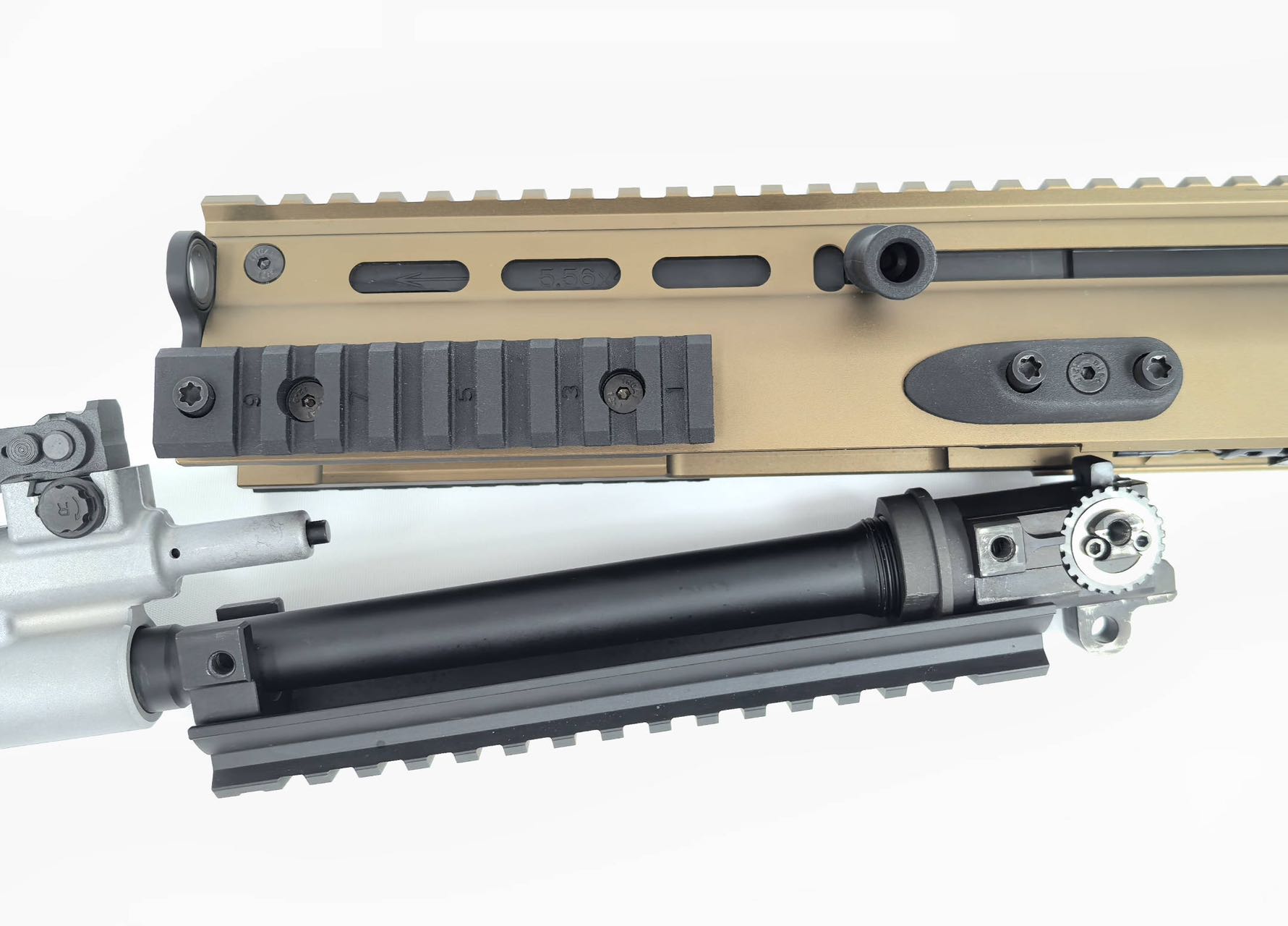 SCAR-L 限定ペイントカスタム 次世代SCAR-L CQCをカスタムしました（主に外装編）｜からびな