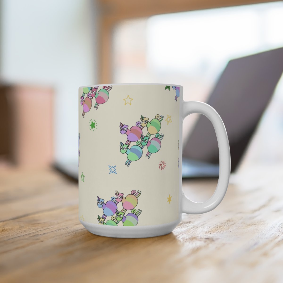 oddfit_26's tweet photo. Fuel your day with sparkles and positivity!  Check this out! Gaudy Star Unicorns Mug 15oz, and  Add this to your cart now!   @ https://t.co/0jIXDNtKFi
#fantasy #beige #cream #mug #unicorns #coffeecup #unicorngift #unicorninspiration #quirkykitchenware #mugcollectors #mugmonday https://t.co/RrFkwvTBPi
