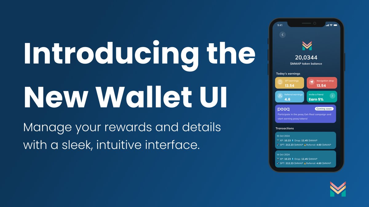 Your In-App Wallet, Upgraded! 

🚨Android users: Your shiny new wallet UI is here!  Track SPT earnings, check transactions &amp; invite friends for rewards—all in one place. Go to Menu &gt; Wallet to check it out! 😎

iOS users: Haven’t updated yet? 🔄 Do it today! Oh, and the peaq