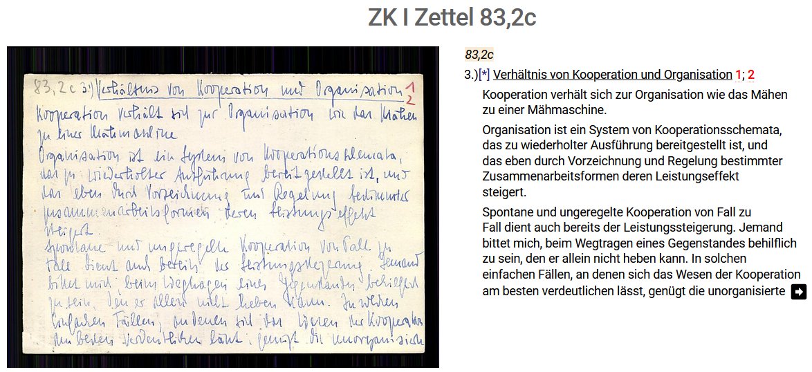 „Kooperation verhält sich zur Organisation wie das Mähen zu einer Mähmaschine.“

Die ersten Annäherungen des frühen #Luhmann an eine soziologische Begriffsbestimmung von #Organisation im 7. und letzten Auszug des ersten #Zettelkasten s jetzt online.

niklas-luhmann-archiv.de/aktuelles