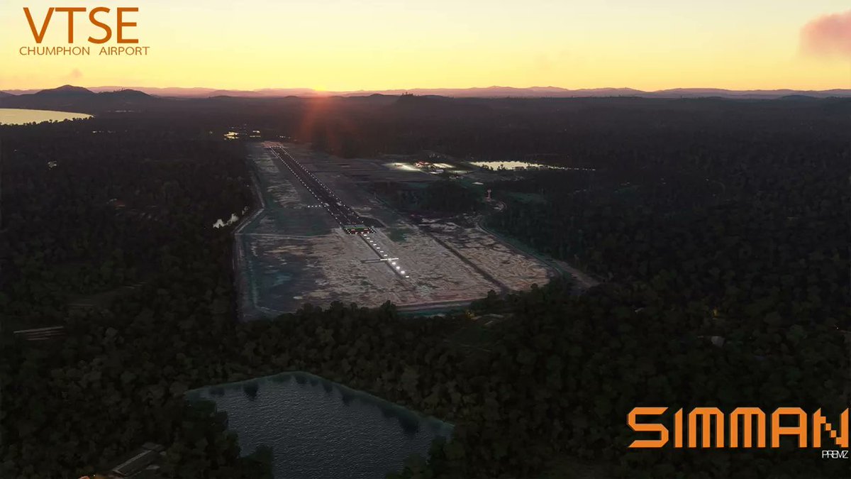simflight's tweet photo. Set your sights on Chumphon Airport (VTSE), a vibrant gateway to Thailand's southern charm. Just 35 kilometers north of Chumphon City.
https://t.co/hqTw8mrhDA
#TH #THAILAND #VTSE #CHUMPHON #SIMMARKET https://t.co/PT3fEyWZMt