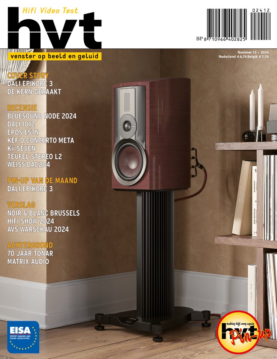 HifiVideoTest's tweet photo. Beste mensen,  het HVT decembernummer van 2024 is aanstonds! Nieuwsgierig? Neem dan een kijkje op https://t.co/UpJoh5vG0T, word lid, of koop een losse editie of zelfs artikel op Blendle. https://t.co/ZqmTr7MoQk