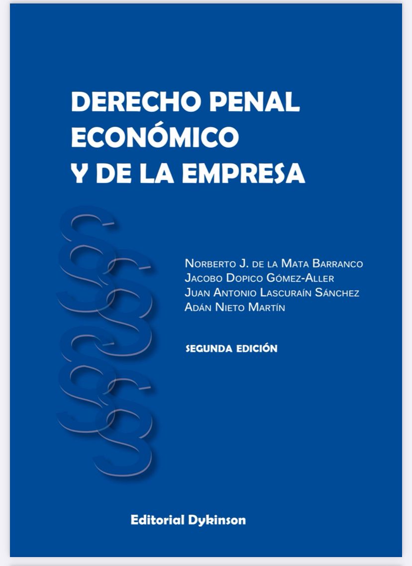 penasdecentes's tweet photo. En este enlace 👇
https://t.co/kVDwAYmfUo
os podéis descargar este libro, la segunda edición de nuestro "Derecho penal económico y de la empresa" (De la Mata, Dopico, Lascuraín, Nieto), saliendo hoy del horno... https://t.co/f61iCMl3Ej
