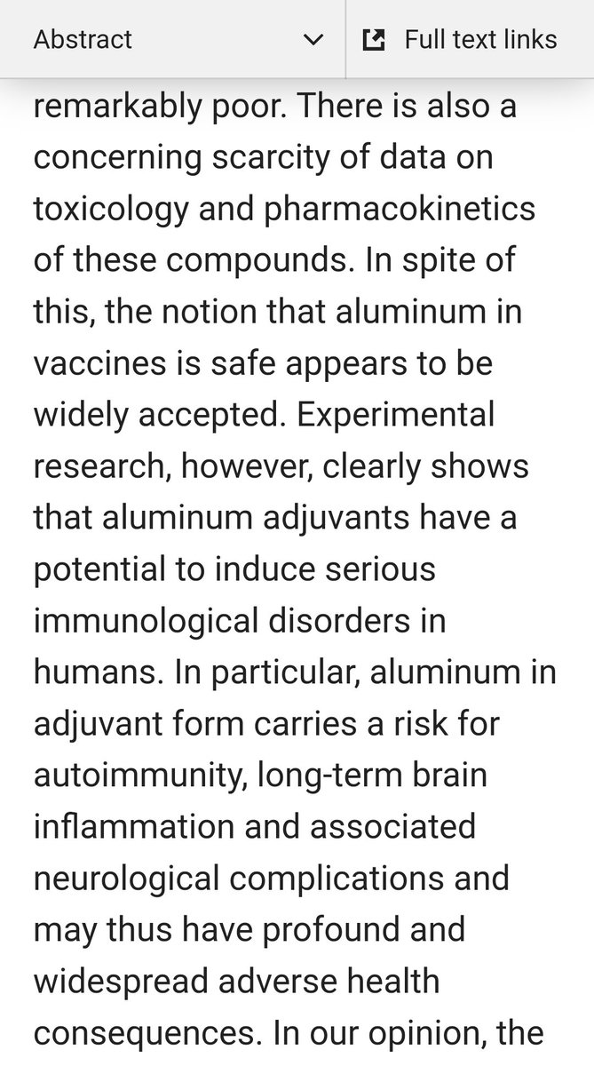 JackBMontgomery's tweet photo. @wideawake_media The lack of safety reviews etc. for vaccines is shocking. There were basically no tests on whether adding alum as an adjuvant was safe; we now know it's neurotoxic but it hasn't been pulled. https://t.co/cI4Zzq62ku