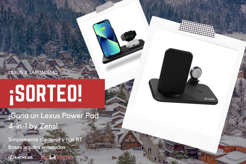 🔊 Y vamos con otro SORTEO #LexusbyJaponismo! 🔊  

📲 Para este mes de diciembre, sorteamos un Power Pad 4-in-1 by Zens de <a href="/LexusSpain/">Lexus España</a>. Síguenos, haz RT de este tuit y... ¡mucha suerte! 

Bases legales: tinyurl.com/2s3htjrv