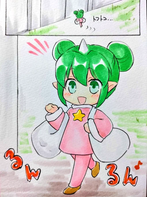 【星のカケラ】まとめ①〜④

チトセからの届け物は小さな星のカケラでした🌟

スイランがカケラを食べると、お星様の様にピカピカと体が光ります✨

いつかこの2人の過去の物語を描く予定です。今回は前日譚みたいな感じになります😄
#イラスト
#イラスト好きな人と繋がりたい
#オリキャラ 
