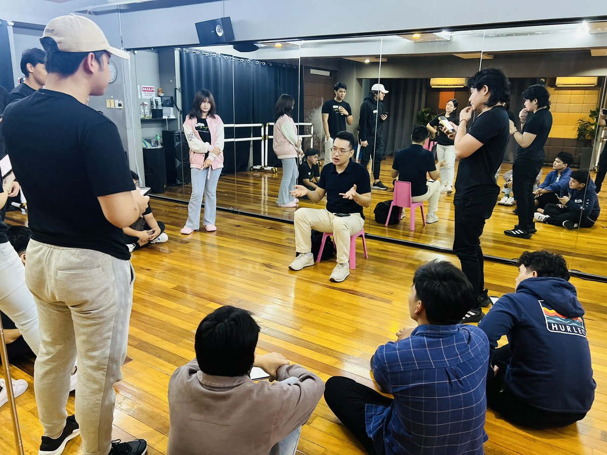 As we dive deeper in learning acting, we slowly master the process of connecting and reconnecting with our co-actors to create a dynamic group scene. It is important to support your co-actors by listening and reacting and remember not to act on your own as