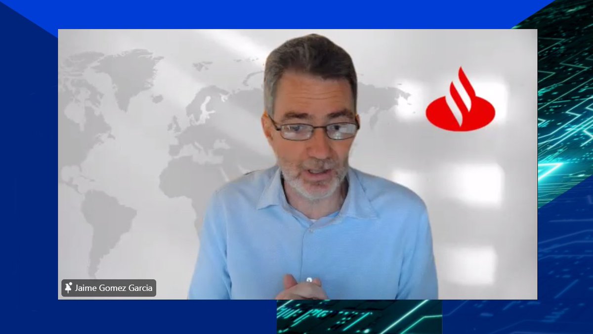 🥇Our member <a href="/bancosantander/">Santander</a> is one of Europe's frontrunners in deploying new technologies. 

And we're lucky to have <a href="/_JaimeGG/">Jaime Gómez García</a> at our #DigitalDeepDive, delving into what the 🇪🇺 needs to lead in #quantum:

🤝 "Collaboration is crucial for the development of this technology.