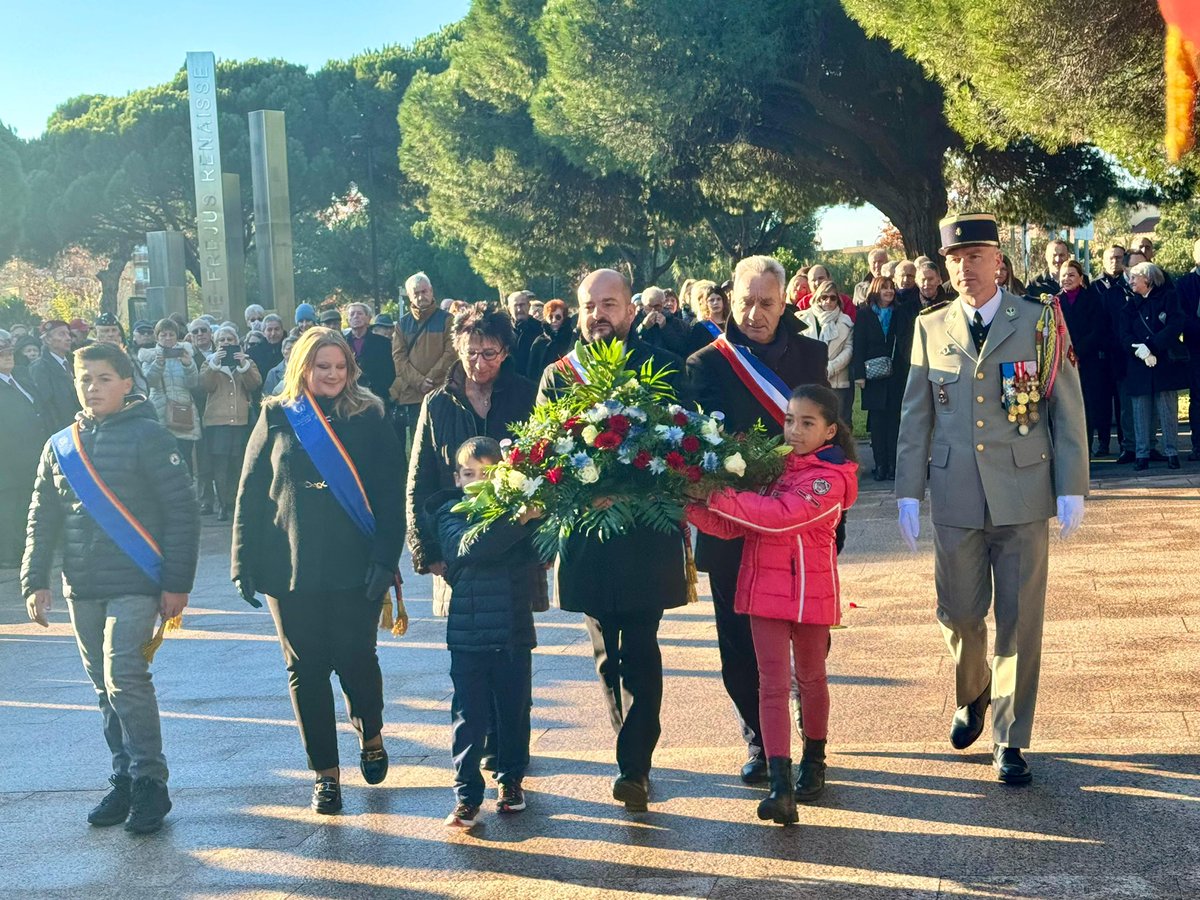david_rachline's tweet photo. 🗣️« 65 ans après ce funeste 2 décembre 1959, nous nous réunissons dans le plus grand recueillement pour rendre hommage aux victimes de l’une des plus grandes catastrophes civiles du XXe siècle en France.

#Malpasset, un nom prédestiné qui marquera à jamais l’histoire de Fréjus. » https://t.co/vo7X9YiD4K