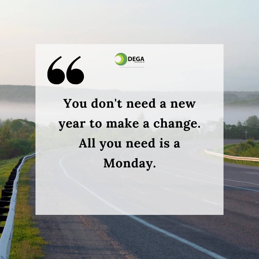 degamconcept's tweet photo. Happy New Month and Fresh Starts Begin Here
You don't need a new year to make a change.
All you need is a Monday.

Make the most of this week, start strong, stay focused, and achieve your goals.

#monday
#MondayMotivation https://t.co/U6HrmGmDKw