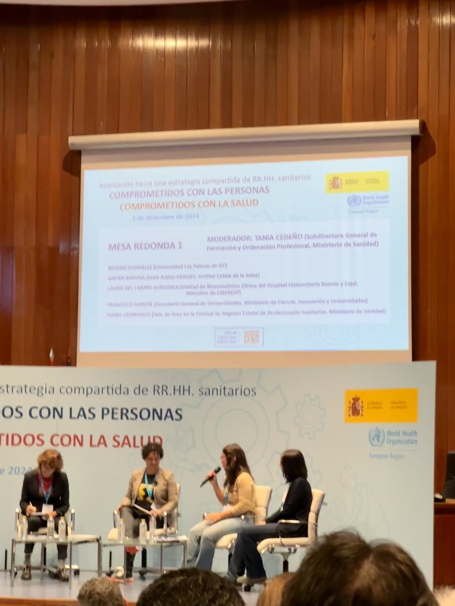 Laura del Campo, de <a href="/Bioest_HRC/">HRyC Clinical Biostatistics Unit</a> explica la situación de enfermería estudiada con <a href="/Investenisciii/">Investén-isciii</a> . Entre otras cuestiones, abordan la infrautilización de las Enfermeras Especialistas 👏🏻  lo que dificulta la correcta Gestión de los RRHH en número y funciones 👏🏻👏🏻👏🏻👏🏻👏🏻👏🏻