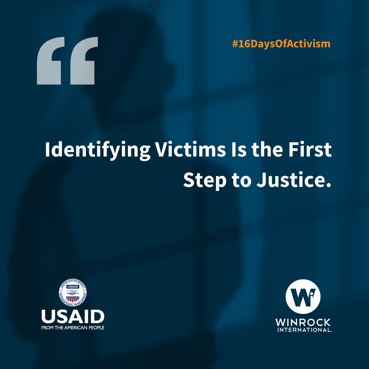 Victim identification is critical in fighting human trafficking. Too many victims remain unseen and unheard, making it hard to protect them. By improving identification efforts, we ensure they get the care &amp; justice they deserve. Every identified victim = a life saved🙌