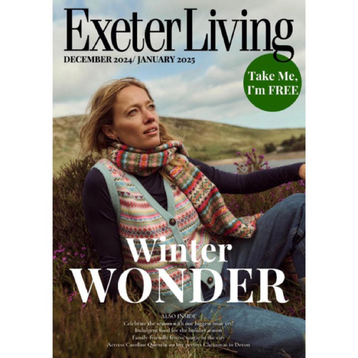 Our last issue of the year hits the shelves today! It is a combined issue for December and January, with more pages and curated content. Pick it up around Exeter to discover some of the best trends, destinations, and local businesses this winter period.

Image: Boden