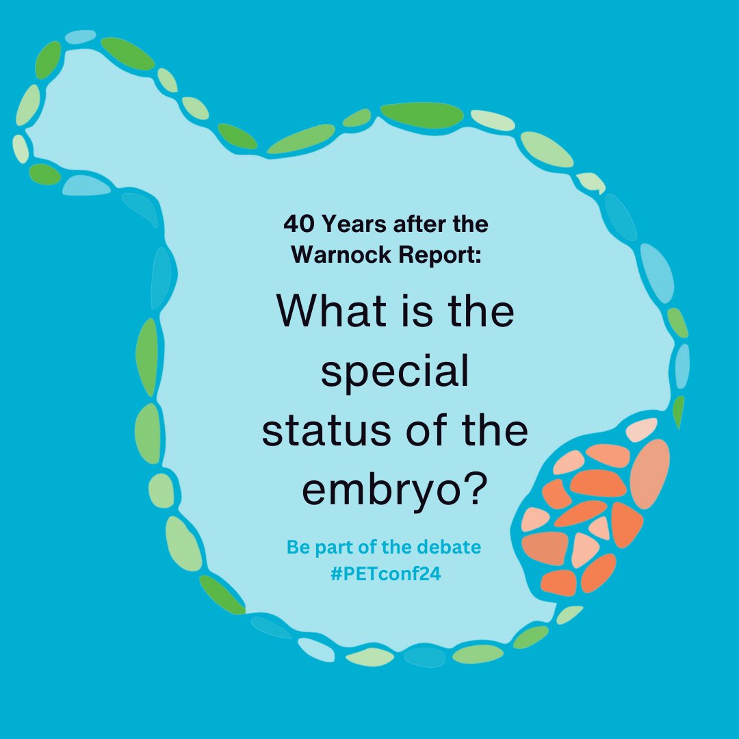 We are proud to be a sponsor of #PETconf24. 19 thought-leaders will explore the special status of the human embryo from clinical, scientific, legal and ethical points of view. Join the debate on 4 Dec. Tickets at progress.org.uk/event/embryo-s…
#ethics #biology #Legal #fertility #Science