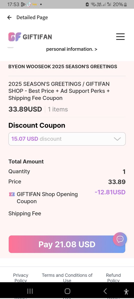 MARI CO INI AJA NTAR HABIS GAJIAN.
MAYAN BANGET DAPAT DISCOUNT COUPON 🤭