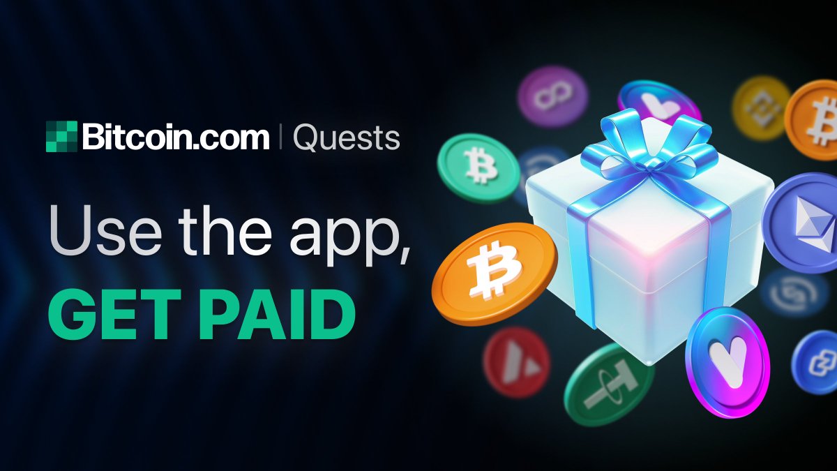 Download the Bitcoin․com Wallet app today and participate in Quests to earn over $300 of Rewards!

Get the wallet here ⬇️
branch.wallet.bitcoin.com/1GzVlIwrROb