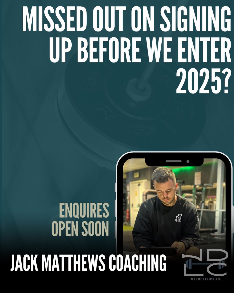 jdmatthewsss's tweet photo. Missed out to start in December? Not to worry! 

Sign up today and commit before the New Year &amp; get 20% off your first month👀

PM or Comment 'Future' for more Information 💪 https://t.co/7DbHzD6n3D