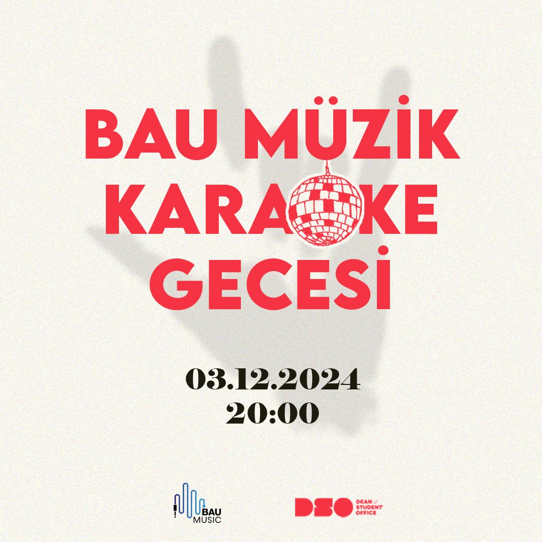 🎸 BAU Müzik ile Karaoke Gecesine Davetlisiniz!🎶

Haydi, mikrofonu elinize alın, en sevdiğiniz şarkıları bizimle birlikte söyleyin ve doyasıya eğlenin.🥳

🗓️ Tarih ve Saat: 3 Aralık ,20.00

⬇️Katılım formu ⬇️

forms.gle/VLtUR4G2GV4sXC…

🎶 Mikrofon sizde, sahne sizin! 🎤