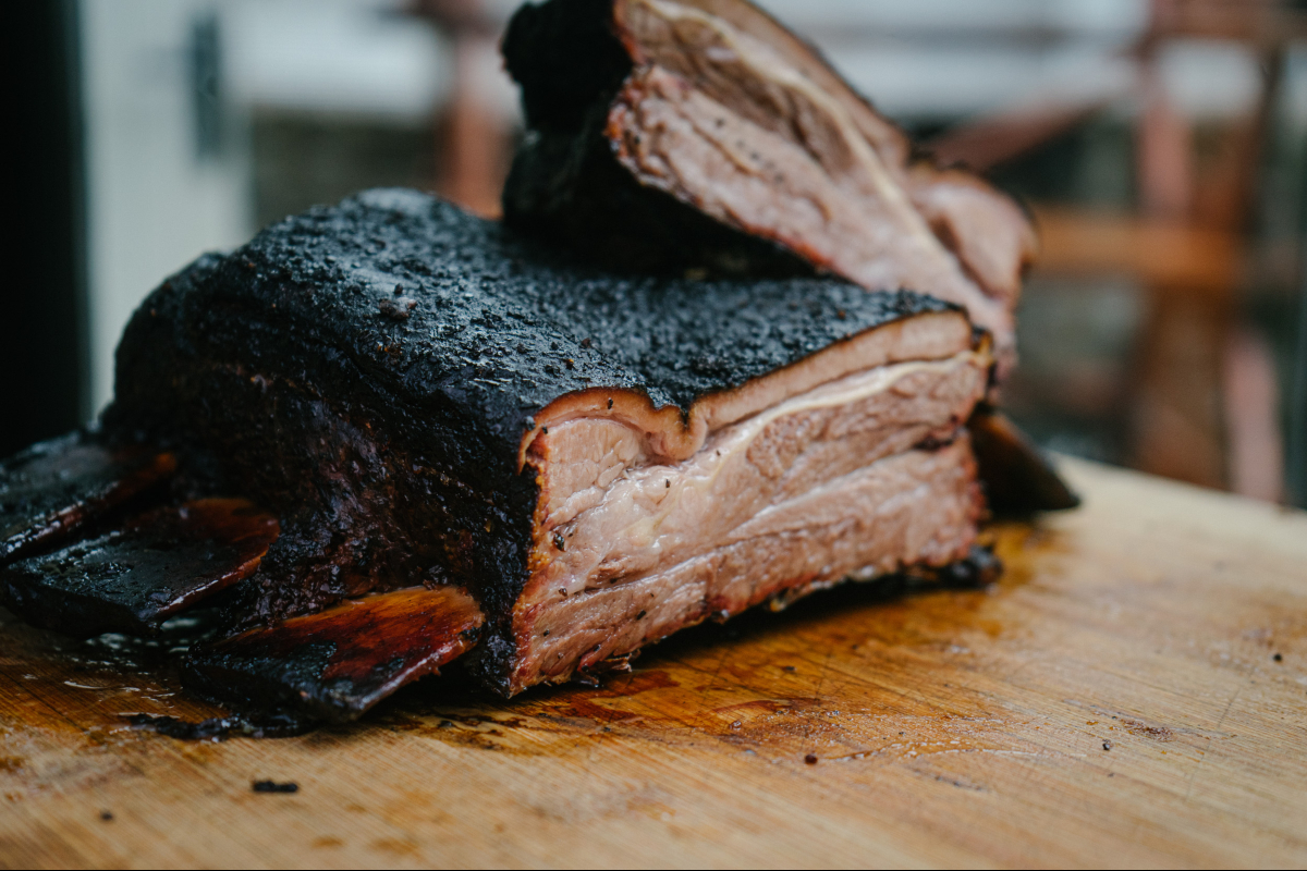 Y’all ever seen a rib this big? 😎 These beef ribs are packed with flavor and smoked to perfection. We’re open tomorrow—don’t miss out, come grab yours! #TexasBBQ #BeefRibs #PappysTexasBBQ #BBQPerfection #RibGoals