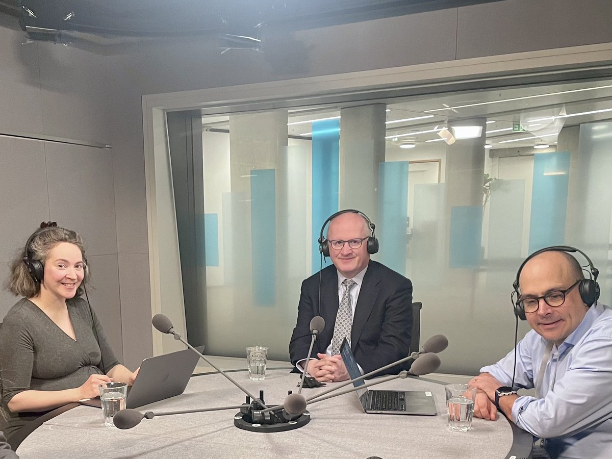 Listen in: Chief Economist Philip R. Lane talks to Soumaya Keynes and Olaf Storbeck on The Economics Show, an <a href="/FT/">Financial Times</a> podcast.

Spotify open.spotify.com/episode/53OSBb…

Apple Podcasts podcasts.apple.com/de/podcast/is-…
