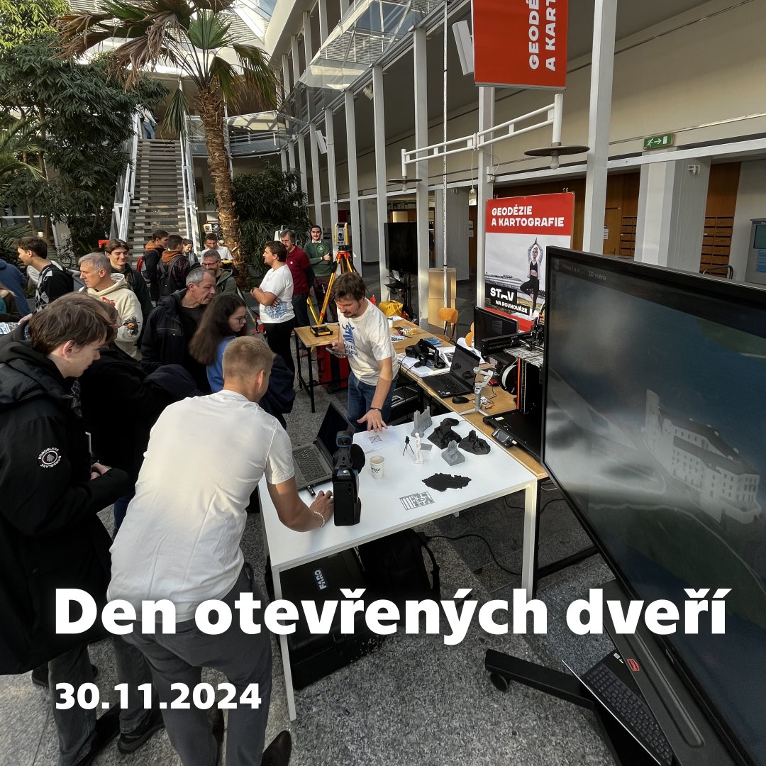 Na DoD jsme ukázali, jak moderní stavebnictví těží z práce s geoprostorovými daty 🌍
👩‍🎓 Budoucí studenti mohli nahlédnout do světa digitálních modelů, 3D vizualizací a přesného mapování
🔭 Nechyběla ani návštěva laboratoře geodetických přístrojů