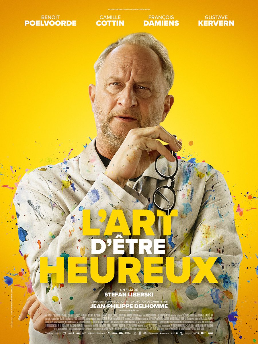 CinemaNort's tweet photo. Ces jeudi 5 &amp; dimanche 8 décembre à 20h30, le Cinéma Paradiso vous propose le film "L'Art d'être heureux".

Bande-annonce : https://t.co/hAUcnP8dW5

Jean-Yves Machond, peintre mondialement méconnu et globalement malheureux, décide un jour de changer de vie.

#nortsurerdre https://t.co/sCceSnsnDu